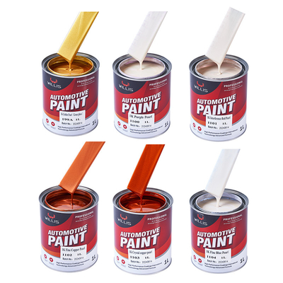 Peinture de perle 1K pour l' automobile avec une forte sensation de clignotement et une bonne adhérence