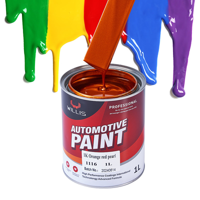 Peinture automobile à pulvériser revêtement liquide OEM disponible 1K un composant peinture acrylique perle automobile diluant usine de fourniture