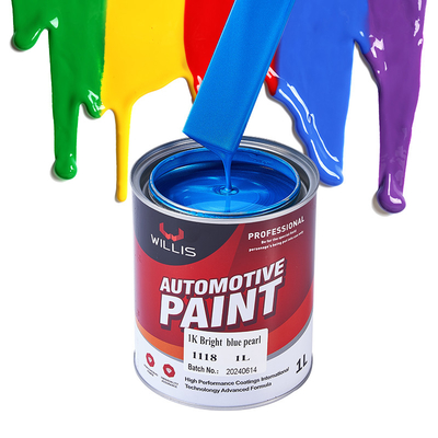 Peinture automobile à pulvériser revêtement liquide OEM disponible 1K un composant peinture acrylique perle automobile diluant usine de fourniture