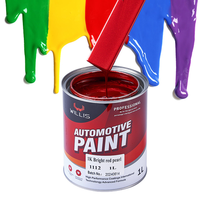 Peinture automobile à pulvériser revêtement liquide OEM disponible 1K un composant peinture acrylique perle automobile diluant usine de fourniture