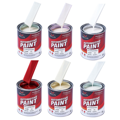 1k couche de base peinture acrylique couleurs multiples automobile peinture de finition peinture argentée