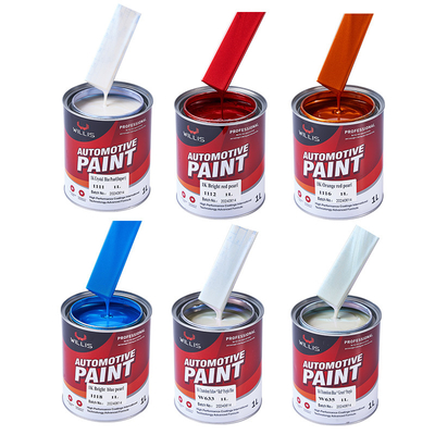 1k couche de base peinture acrylique couleurs multiples automobile peinture de finition peinture argentée