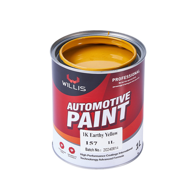 Repassez le service liquide d'OEM/ODM d'état de revêtement d'anti de rouille de la perle 1K peinture jaune de voiture