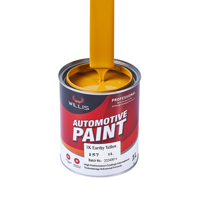 Repassez le service liquide d'OEM/ODM d'état de revêtement d'anti de rouille de la perle 1K peinture jaune de voiture