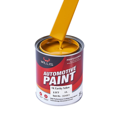 Repassez le service liquide d'OEM/ODM d'état de revêtement d'anti de rouille de la perle 1K peinture jaune de voiture