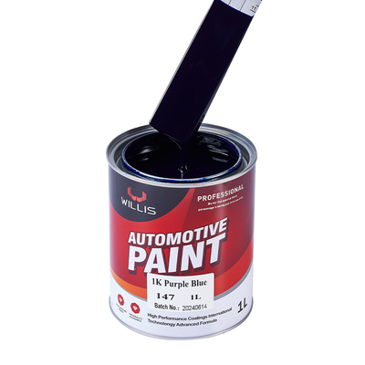 Diluant pour peinture à haute brillance de voiture de 1k Basecoat, couleurs jaunes/de vert voiture de peinture