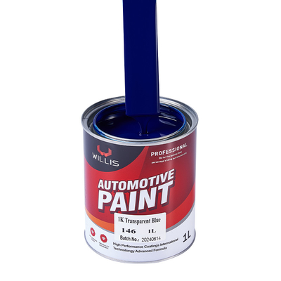 La peinture de voiture rouge foncé 1K avec système de formulaire, peinture de voiture acrylique