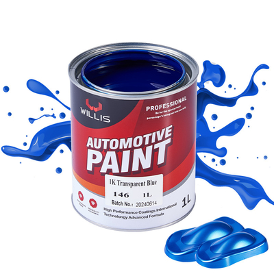 La peinture de voiture rouge foncé 1K avec système de formulaire, peinture de voiture acrylique