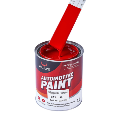 Peinture de jet acrylique faite sur commande de voiture, peinture bleue métallique de voiture d'exactitude de couleur vive