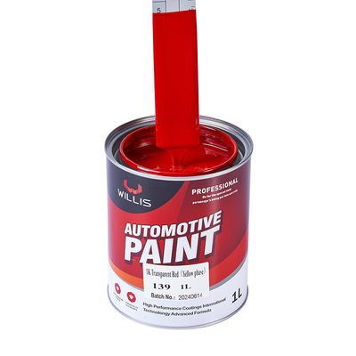 Peinture de jet acrylique faite sur commande de voiture, peinture bleue métallique de voiture d'exactitude de couleur vive