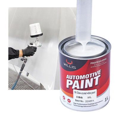 Auto-refinement couleur multi-acrylique laque métallique perle peinture blanche Spray de voiture