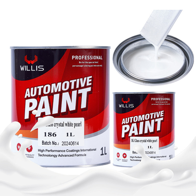 Auto-refinement couleur multi-acrylique laque métallique perle peinture blanche Spray de voiture