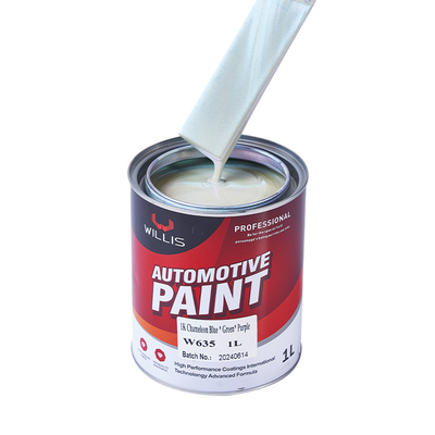 Peinture à perles multicolore personnalisable 1K Peinture automobile acrylique pour Willis Car Services OEM / ODM