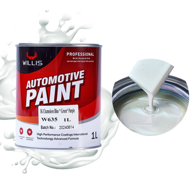 Peinture à perles multicolore personnalisable 1K Peinture automobile acrylique pour Willis Car Services OEM / ODM