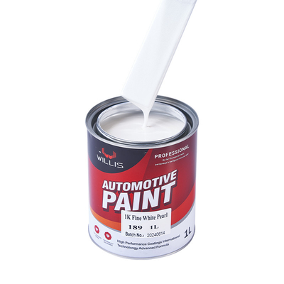 Peinture automobile 1K Perle pour les services OEM et ODM en couleur multiple 1K Perle blanche fine