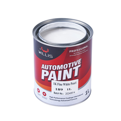 Peinture automobile 1K Perle pour les services OEM et ODM en couleur multiple 1K Perle blanche fine