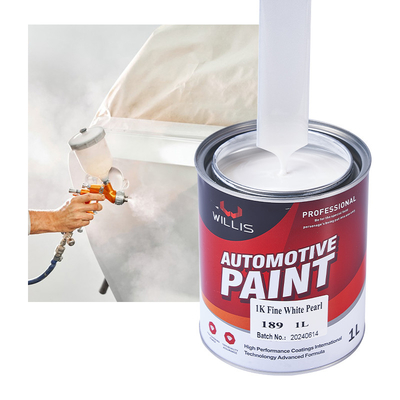 Peinture automobile 1K Perle pour les services OEM et ODM en couleur multiple 1K Perle blanche fine