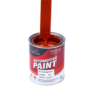 Peinture automobile non toxique de nuit bleue perle Peinture automobile liquide Rustoleum Peinture automobile 2K/1K Peinture couleur 1K Peinture perle