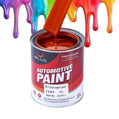 Peinture automobile non toxique de nuit bleue perle Peinture automobile liquide Rustoleum Peinture automobile 2K/1K Peinture couleur 1K Peinture perle