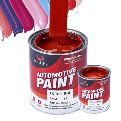 Séchage rapide Solid 1K Base Auto Refinish Peinture métallique Peinture bleue de voiture Spray Primer Peinture métallique Auto Couleur