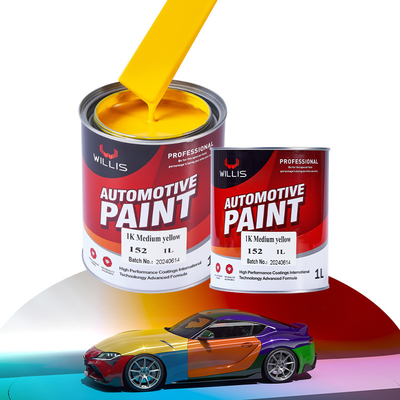 Puissance de couverture élevée 1K peinture à pulvérisation acrylique pour voiture multi couleur pour les défauts mineurs de surface