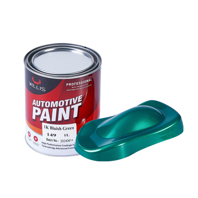Couleurs personnalisées de peinture automobile acrylique 1K pour le raffinage automatique Haute performance facile à appliquer
