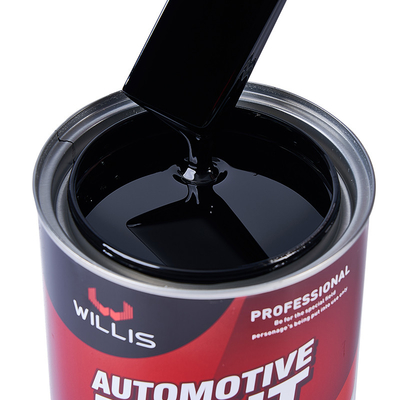 Peinture noire / blanche pure / jaune citron solide acrylique pour voiture