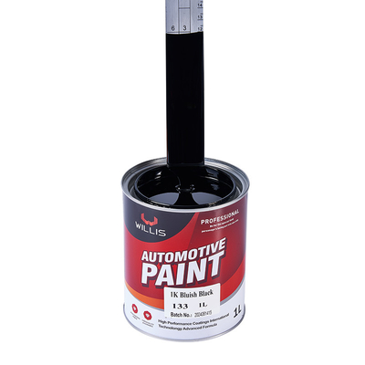 Peinture noire / blanche pure / jaune citron solide acrylique pour voiture