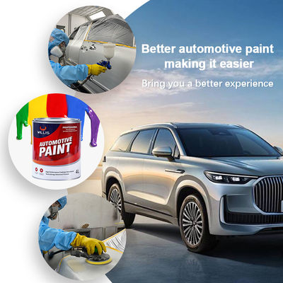 Peinture solide 2K haute brillance pour la protection des voitures résistante au jaunissement et aux facteurs environnementaux