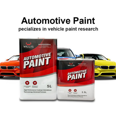 Peinture à couche transparente automobile à haute teneur en solides et viscosité pour les services OEM et ODM