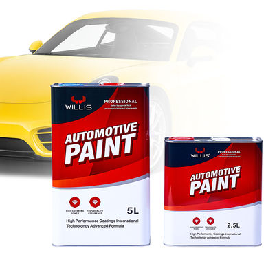 Vernis transparent 2K haute dureté en aérosol pour la finition automobile – Faible teneur en COV, finition brillante diamant, résistant aux rayures et aux UV (Kit de 5L avec durcisseur)