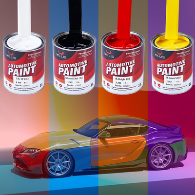 Peinture de retouche solide à deux composants et haute concentration pour voiture, pour revêtement automobile professionnel, peinture en aérosol