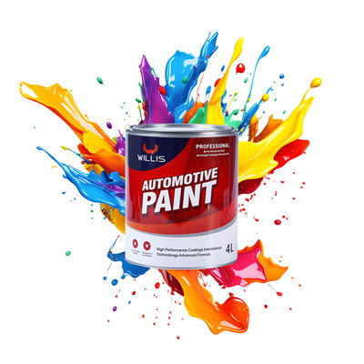 Peinture automobile de haute brillance 1k Basecoat Peinture automobile plus fine Peinture à pulvérisation acrylique Peinture automobile personnalisée Peinture de couleur de voiture Peinture de carrosserie Peinture automobile chinoise