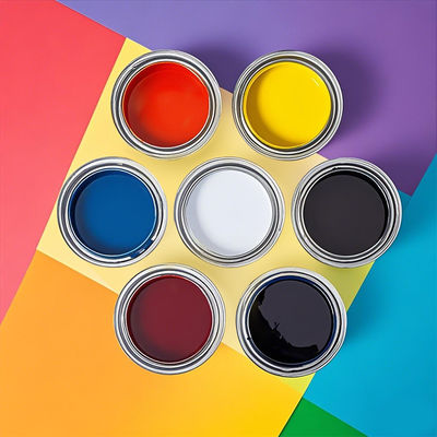 High Quality 2K Solid Paint in Lemon Yellow with 2 Years Shelf Life Available in 1L 4L 20L Sizes for Car Painting