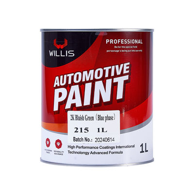 Peinture solide 2K à base de résine acrylique, application au pistolet et couleur personnalisable pour l'automobile et l'industrie