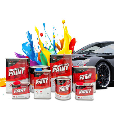 Couche de peinture à haute résistance à l' jaunissement UV à durcissement de laque à résine acrylique claire revêtement automobile liquide vernis durcif efficace