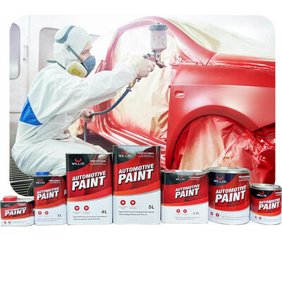 Peinture de voiture à très bas prix Vernis clair Vernis brillant Coat de vernis de Willis Brands pour la refonte de la peinture de voiture