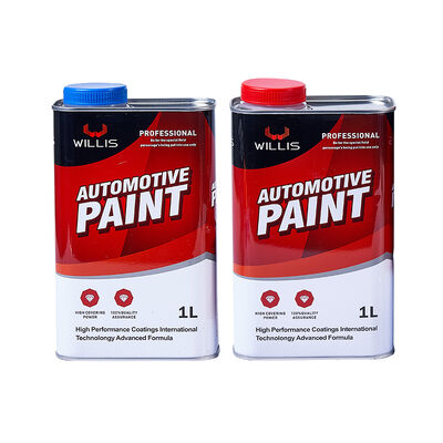 Vernis acrylique anti-jaunissement à haute teneur en solides, résine acrylique pour peinture automobile à haut revêtement avec durcisseur à usage de retouche