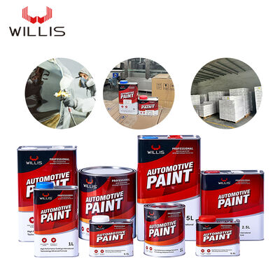 Factory-Priced Auto Paint Standard Thinner 2K/1K Color Liquid Automotive Coatings Special Diluent Spray Acrylic Resin Hardener