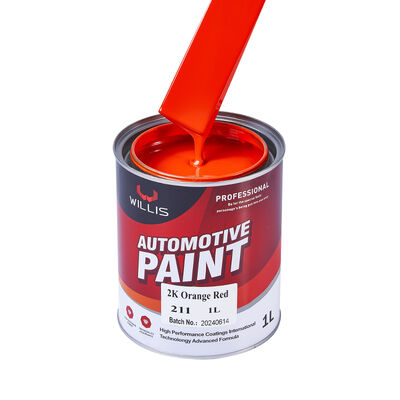 Professional Quality WILLIS 2K Car Paint with Delicate Texture for Plastic Coating & Boat Paint Spray Application