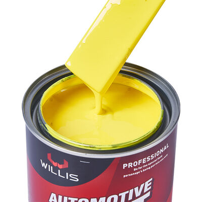 Vente chaude WILLIS OEM Peinture Automobile 2K Topcoat pour Bateaux et Voitures avec Multiples Couleurs Acrylique Liquide Incluant Diluant de Peinture en Spray