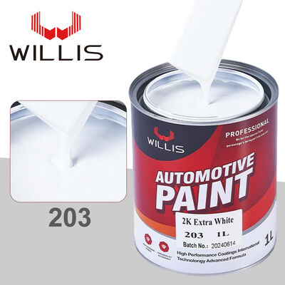 Peinture automobile à haute brillance 2K Clear Coat Liquid Coating Coating plastique WILLIS Brand Varnish avec durcisseur