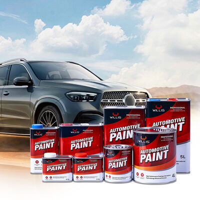 WILLIS Mixed Acrylic Resin 2K Automotive & Boat Paint Liquid Coating Spray Paint with Plastic Coating