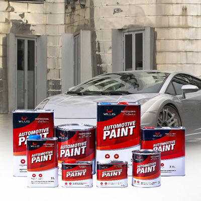 Peinture automobile 2K haute performance WILLIS 206, résine acrylique, revêtement liquide en spray pour automobiles et bateaux