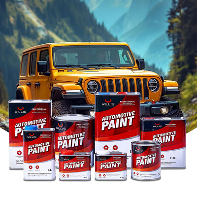 Wholesale 1K & 2K Basecoat Acrylic Resin Colorful Liquid Coating for Car & Appliance Spray Application