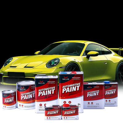 2K Solid Color Acrylic Resin Liquid Coating Car Paint Boat & Plastic Coating Automotive Supplies Topcoat Repair Coating