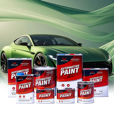 WILLIS Modèle 202 Résine acrylique Peinture de finition automobile 2K - Application par pulvérisation pour surfaces automobiles et métalliques - Origine Guangdong