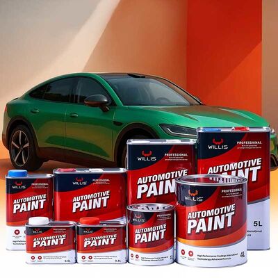 Approvisionnement direct d'usine Peinture liquide acrylique de haute qualité 2K Jaune Moyen en aérosol pour la protection des voitures et des meubles