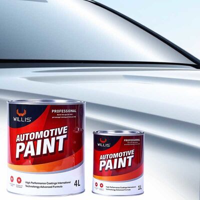 WILLIS Industrial 2K Solid Color Acrylic Car Body Paint with Pigment OEM Code Spray Application Liquid Coating (Model 206)