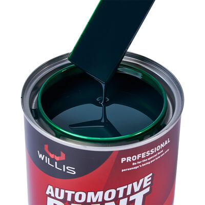 Peinture automobile 2K vert doré, plusieurs couleurs disponibles pour la réparation automobile, peinture acrylique bi-composant pour base coat et finition